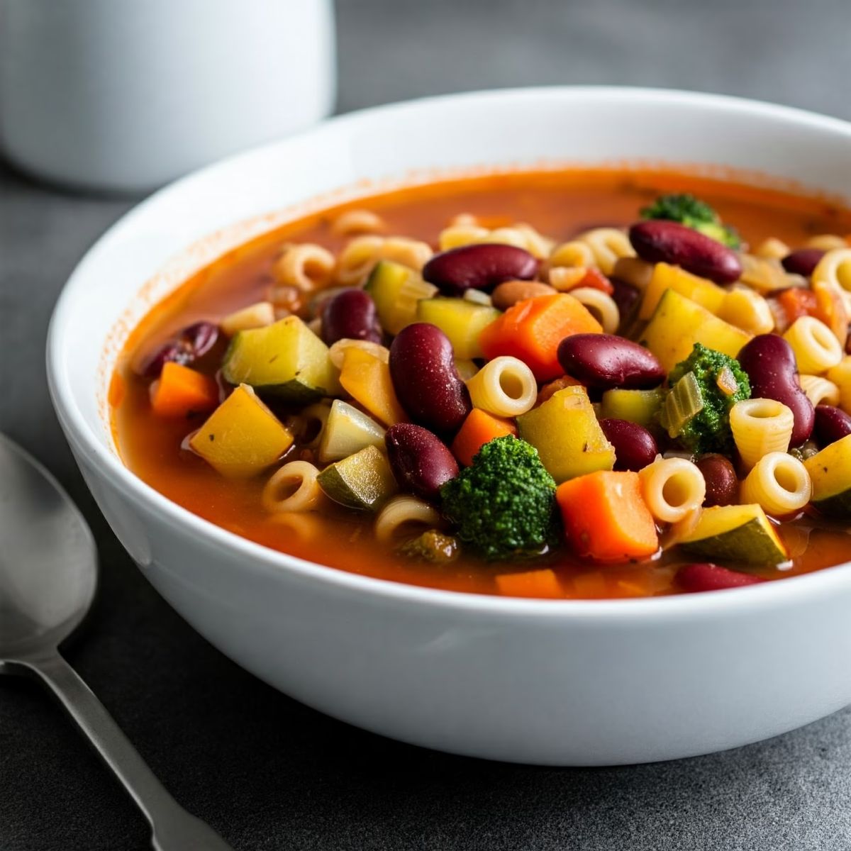 Minestrone Soup recipe - Italian easy difficulty dish