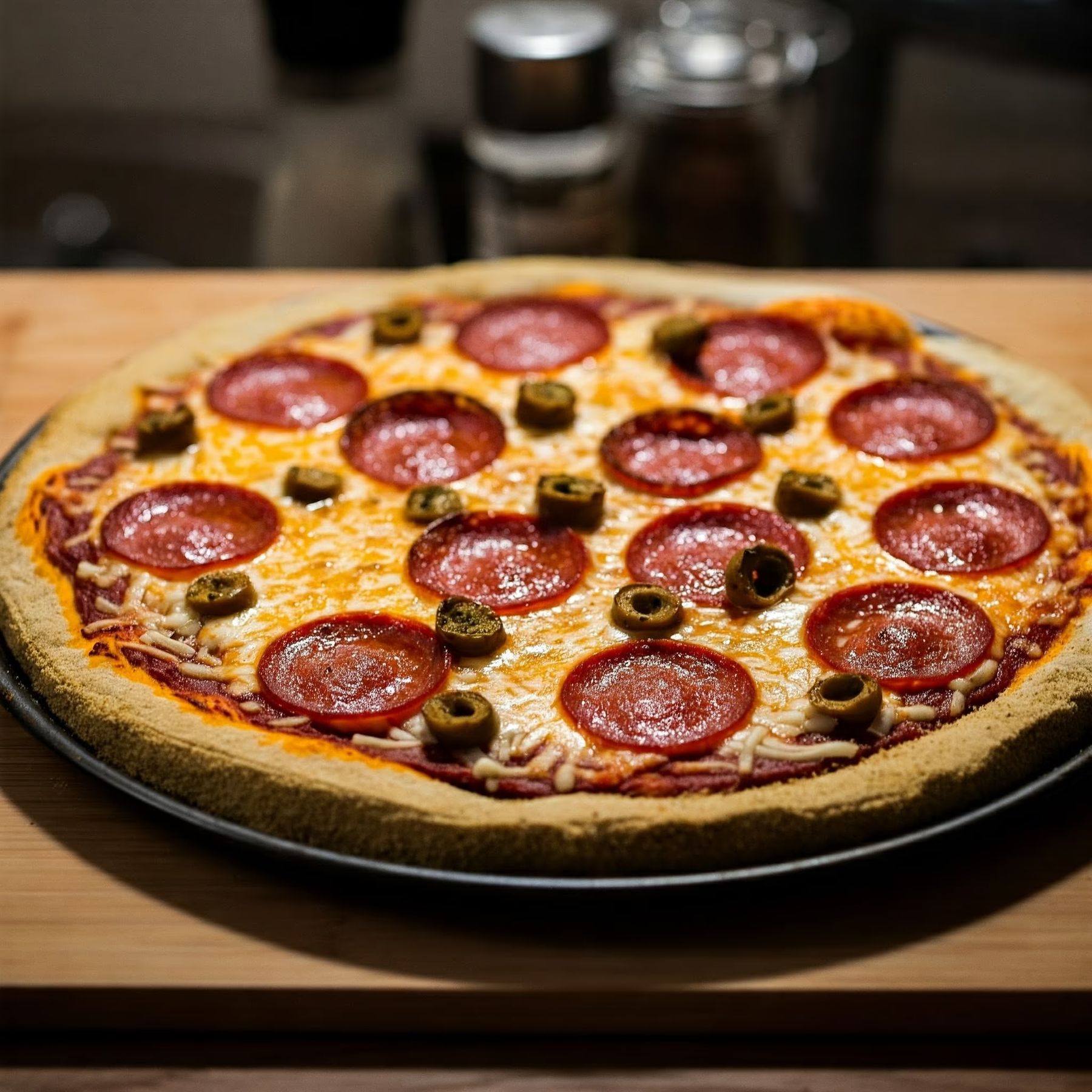 Homemade Pizza recipe - American medium difficulty in Main Dishes, Baking, Pizza category