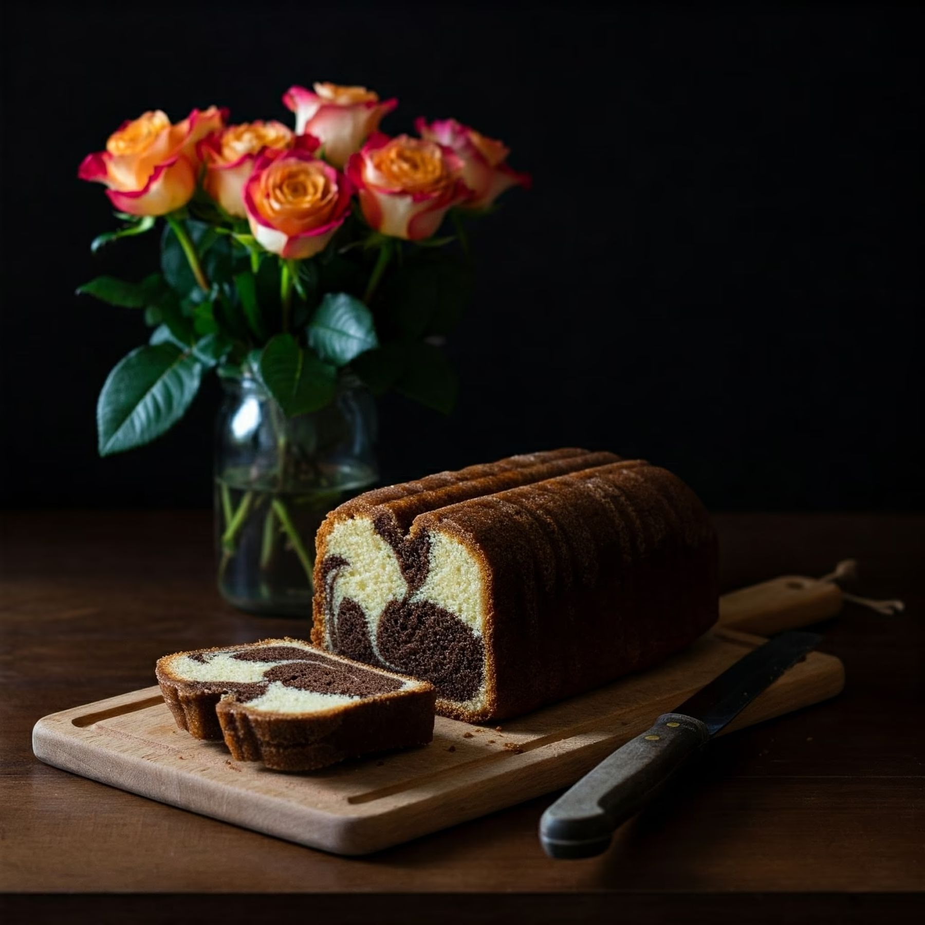 Marble Pound Cake recipe - American easy difficulty in Desserts, Baking, Cake category