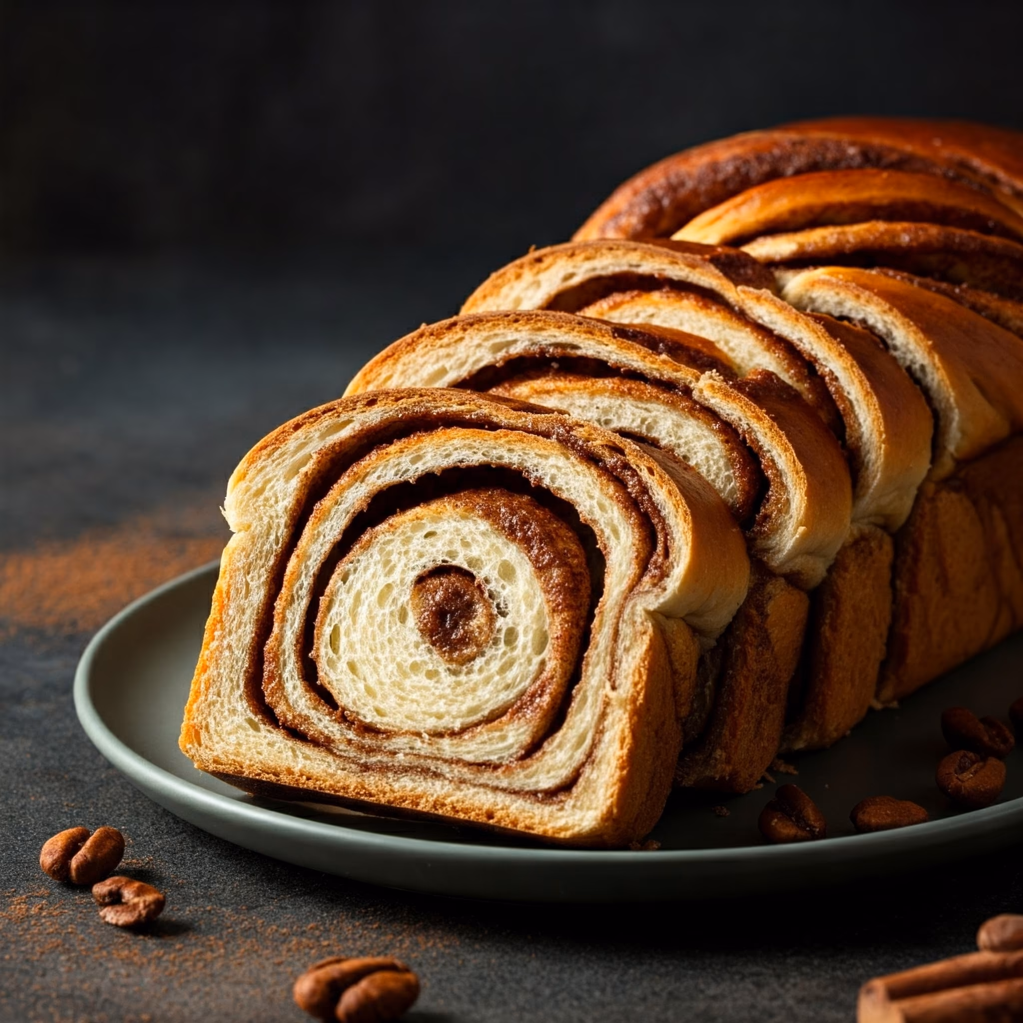 Cinnamon Swirl Bread recipe - American medium difficulty in Baking, Bread category