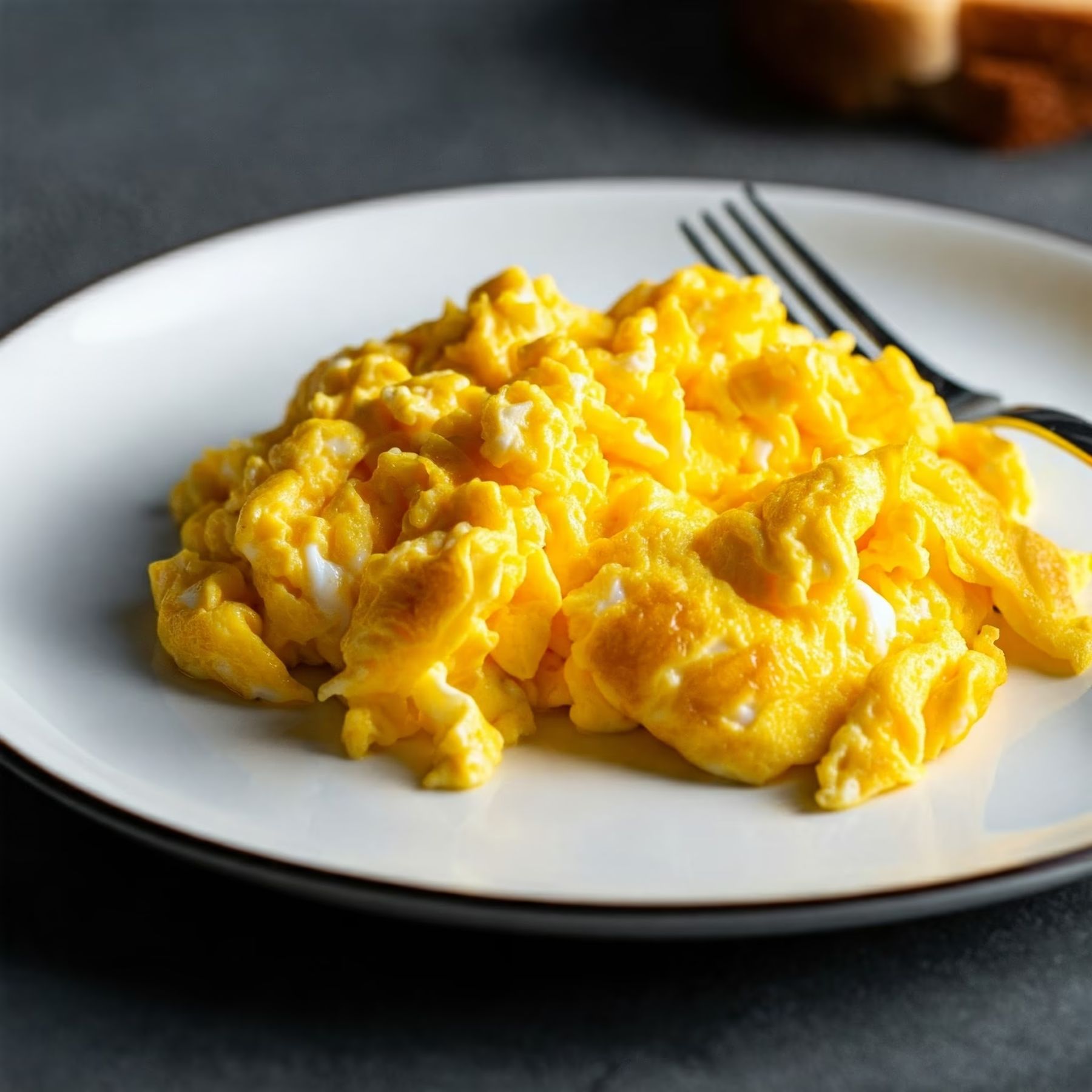 Perfect Scrambled Eggs recipe - American easy difficulty in Breakfast, Eggs category