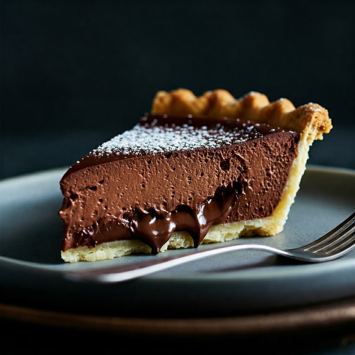 Chocolate Silk Pie recipe - American medium difficulty dish