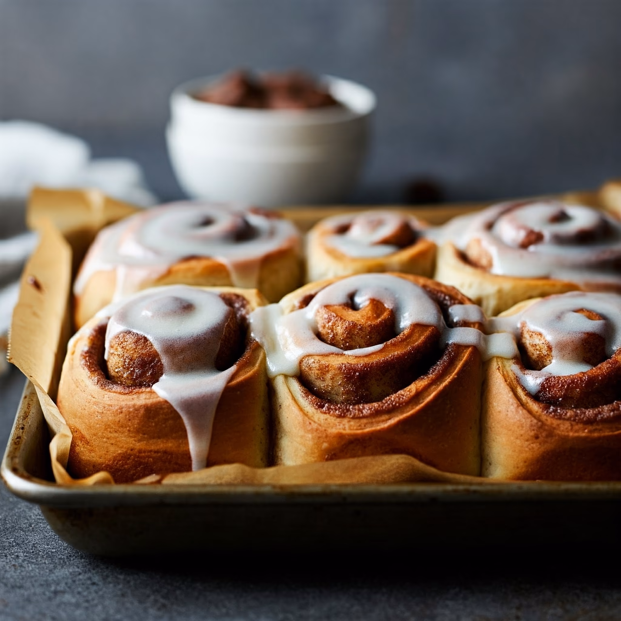 Cinnamon Rolls recipe - American easy difficulty in Breakfast, Treats category