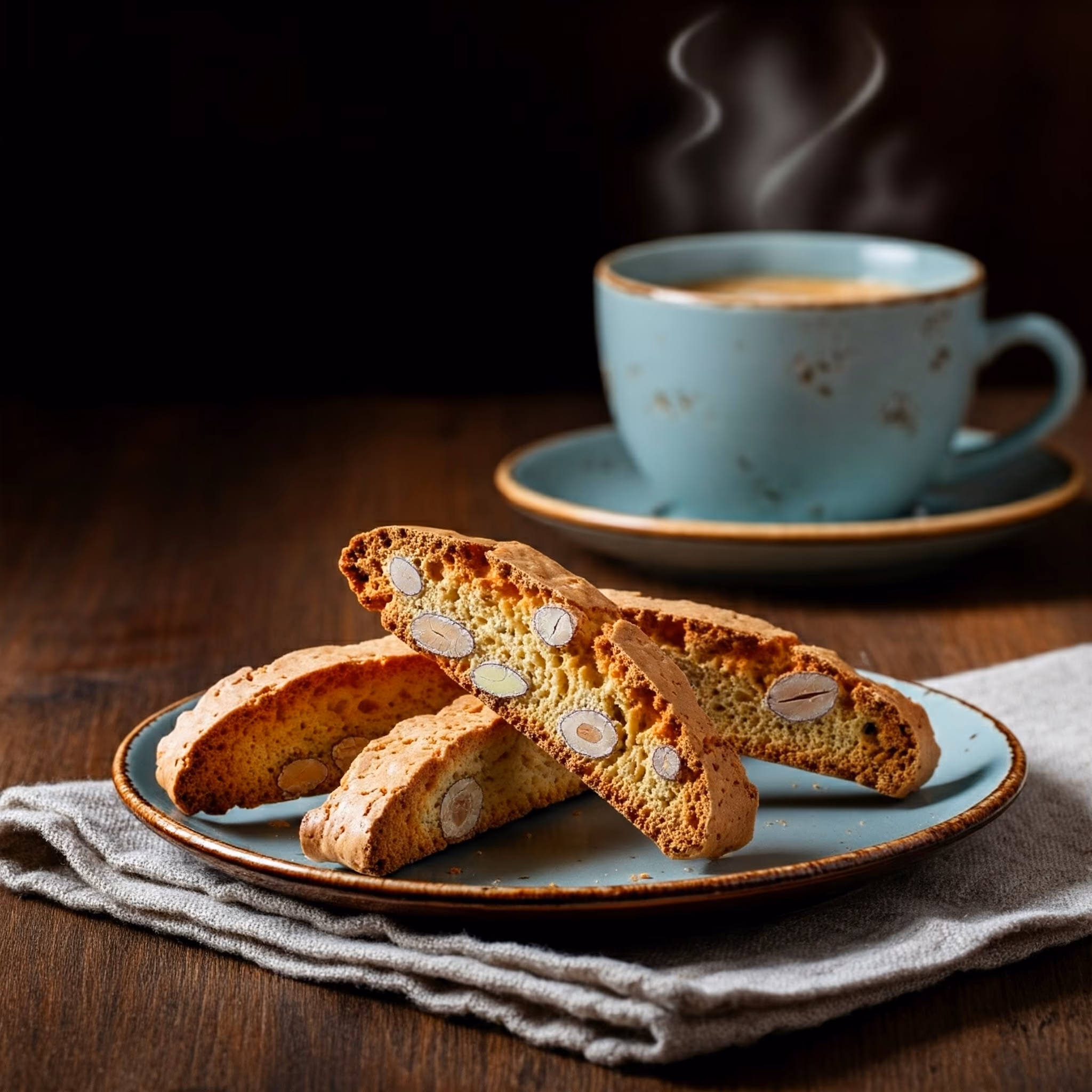 Almond Biscotti recipe - American medium difficulty in Party Food, Baking, Cookies category
