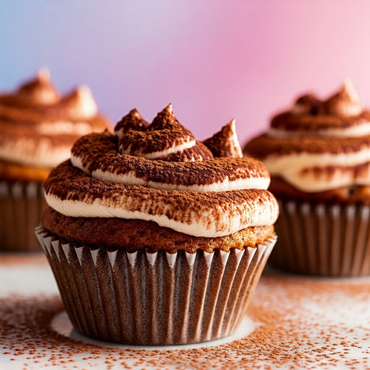 Tiramisu Cupcakes recipe - American medium difficulty dish