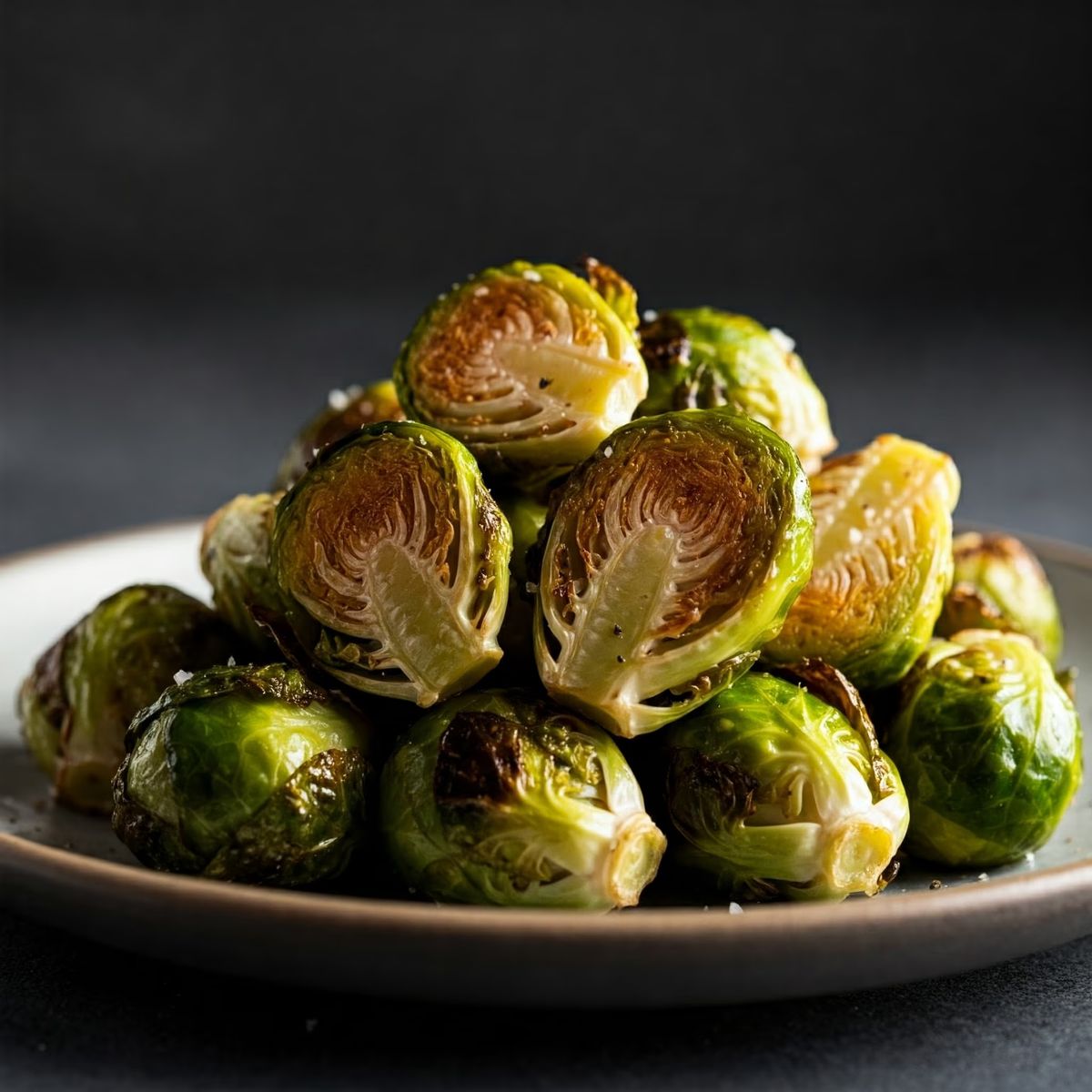Oven-Roasted Brussels Sprouts recipe - American easy difficulty dish