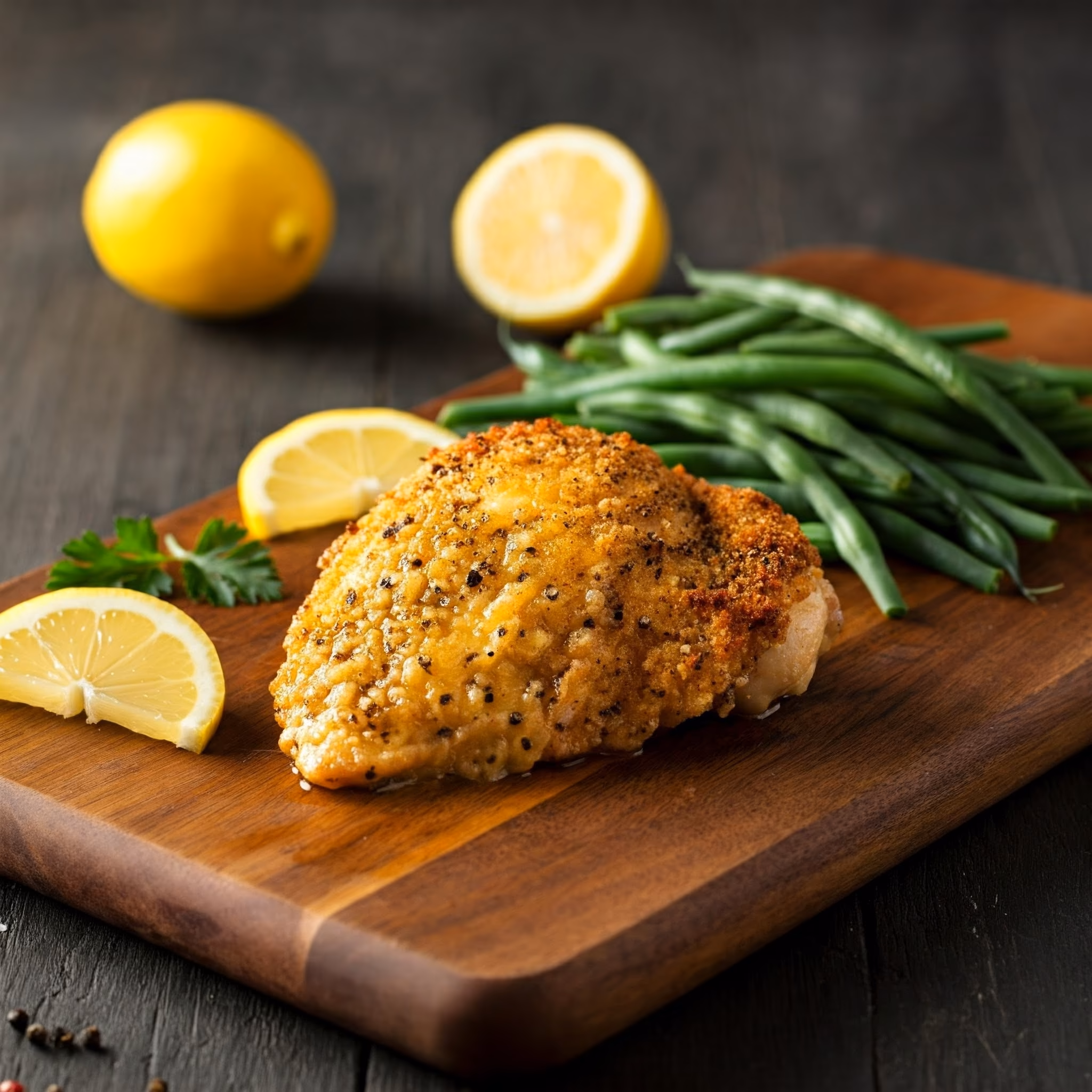 Lemon Pepper Chicken recipe - American easy difficulty in Healthy Meals, Chicken category