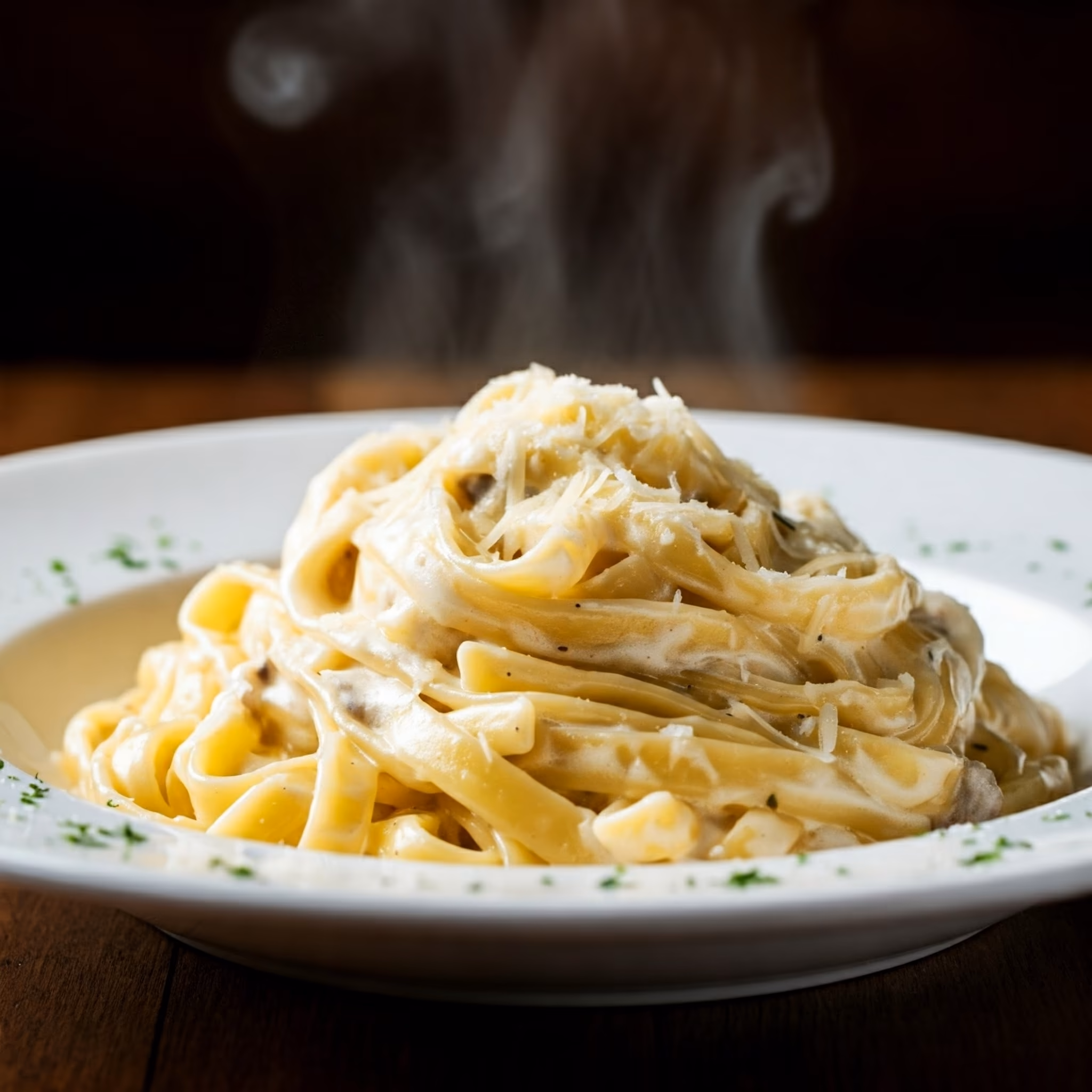 Fettuccine Alfredo recipe - American medium difficulty in Vegetarian, Healthy Meals, Pasta category