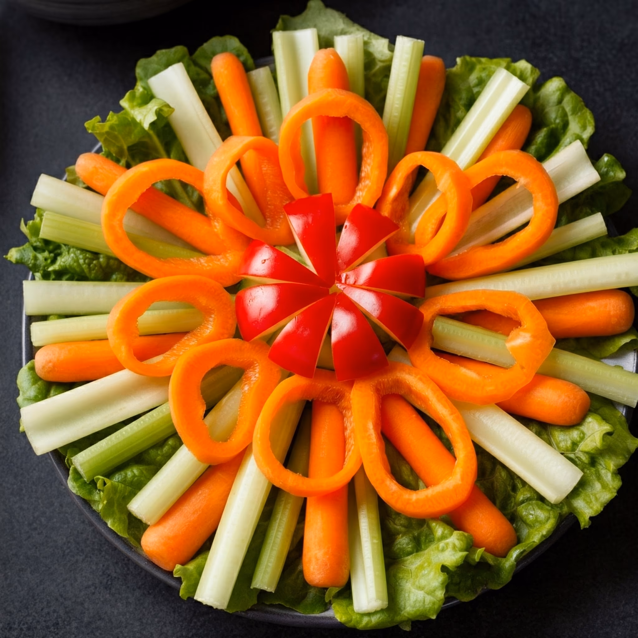 Flower Salad recipe - American easy difficulty in Side Dishes, Salads, Lunch category