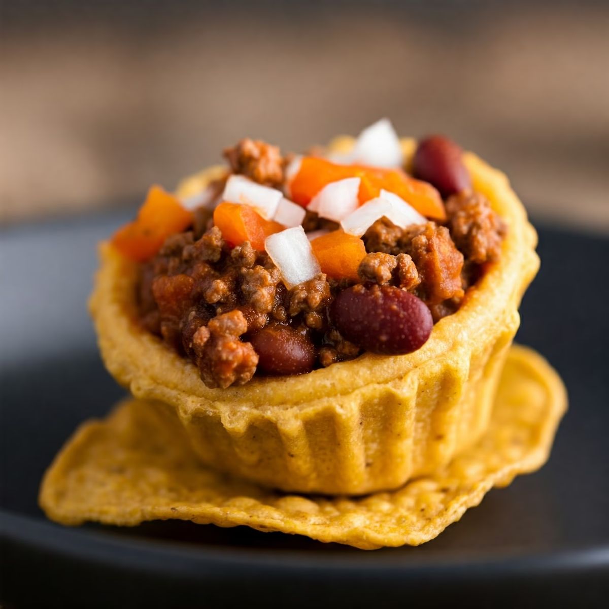 Frito Pie with Chili Con Carne recipe - Mexican medium difficulty dish