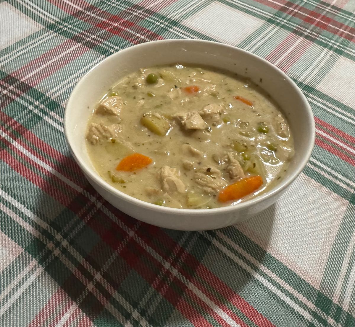 Creamy Chicken Soup recipe - American easy difficulty dish