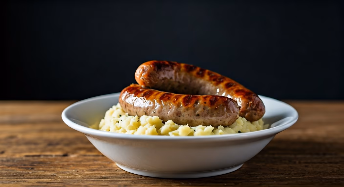 Bangers & Mash recipe - delicious medium difficulty in Comfort Food category