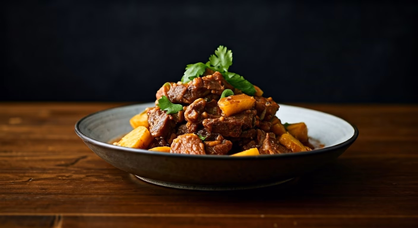 Adobo Beef with Pineapple recipe - Other medium difficulty in World Eats category