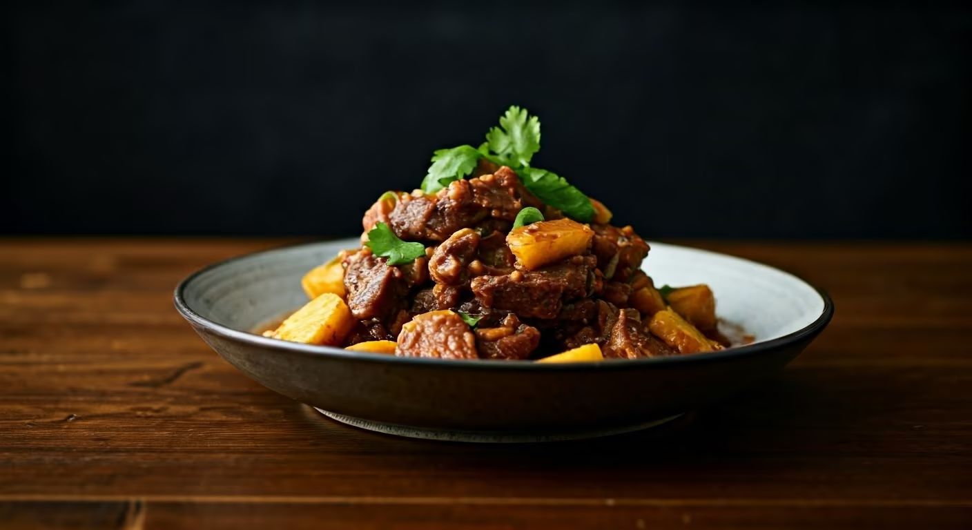 Adobo Beef with Pineapple recipe - delicious medium difficulty in World Eats category