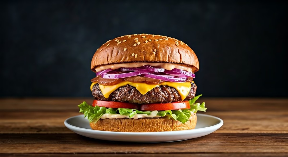 Spicy Chutney Grilled Burger Recipe @ TotallyChefs