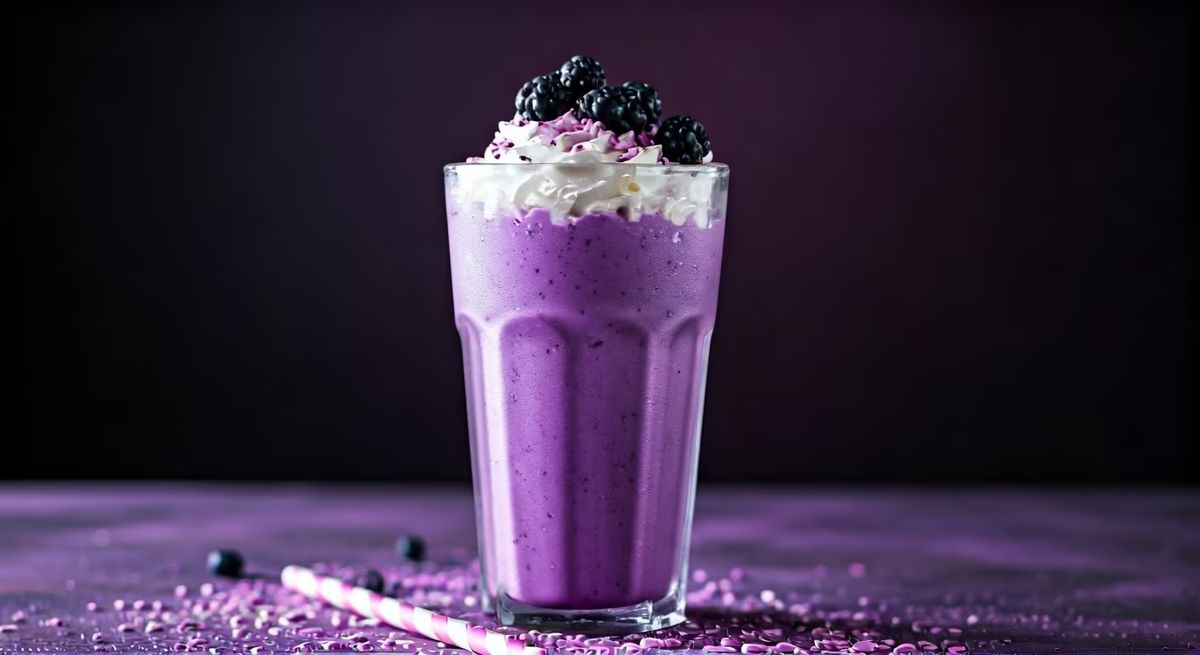 Purple Monster Shake recipe - American easy difficulty dish