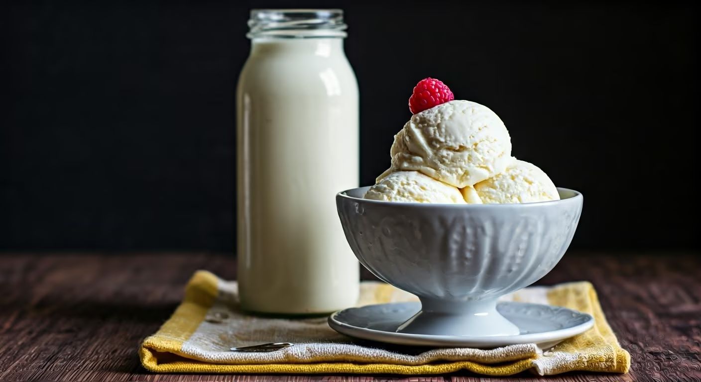 Creamy Cottage Cheese Ice Cream recipe - delicious medium difficulty in Desserts, Frozen Treats category