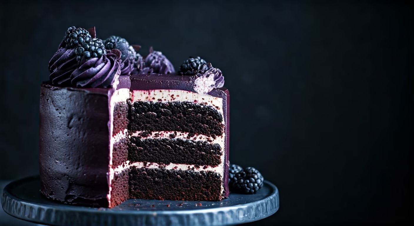 Midnight Velvet Cake recipe - American medium difficulty in Baking, Cake category