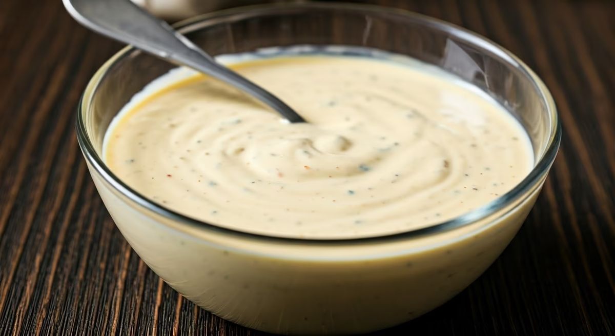 Creamy Garlic Parmesan Alfredo Sauce recipe - Italian medium difficulty dish