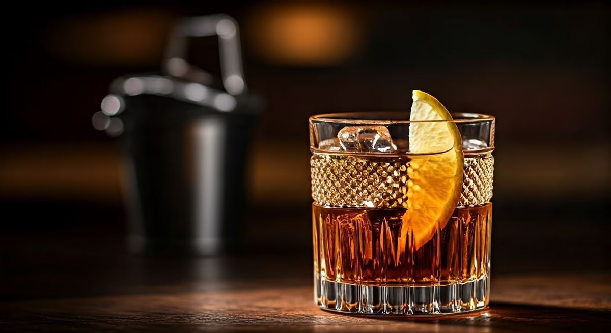 Brandy Old Fashioned Twist recipe - American easy difficulty dish