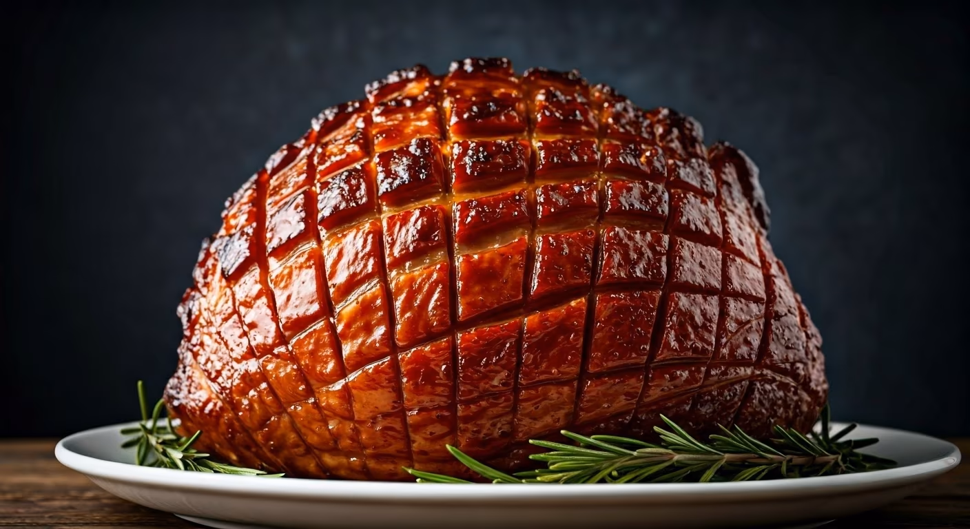 Slow-Cooked Honey Glazed Ham recipe - delicious easy difficulty in One-Pot Meals category