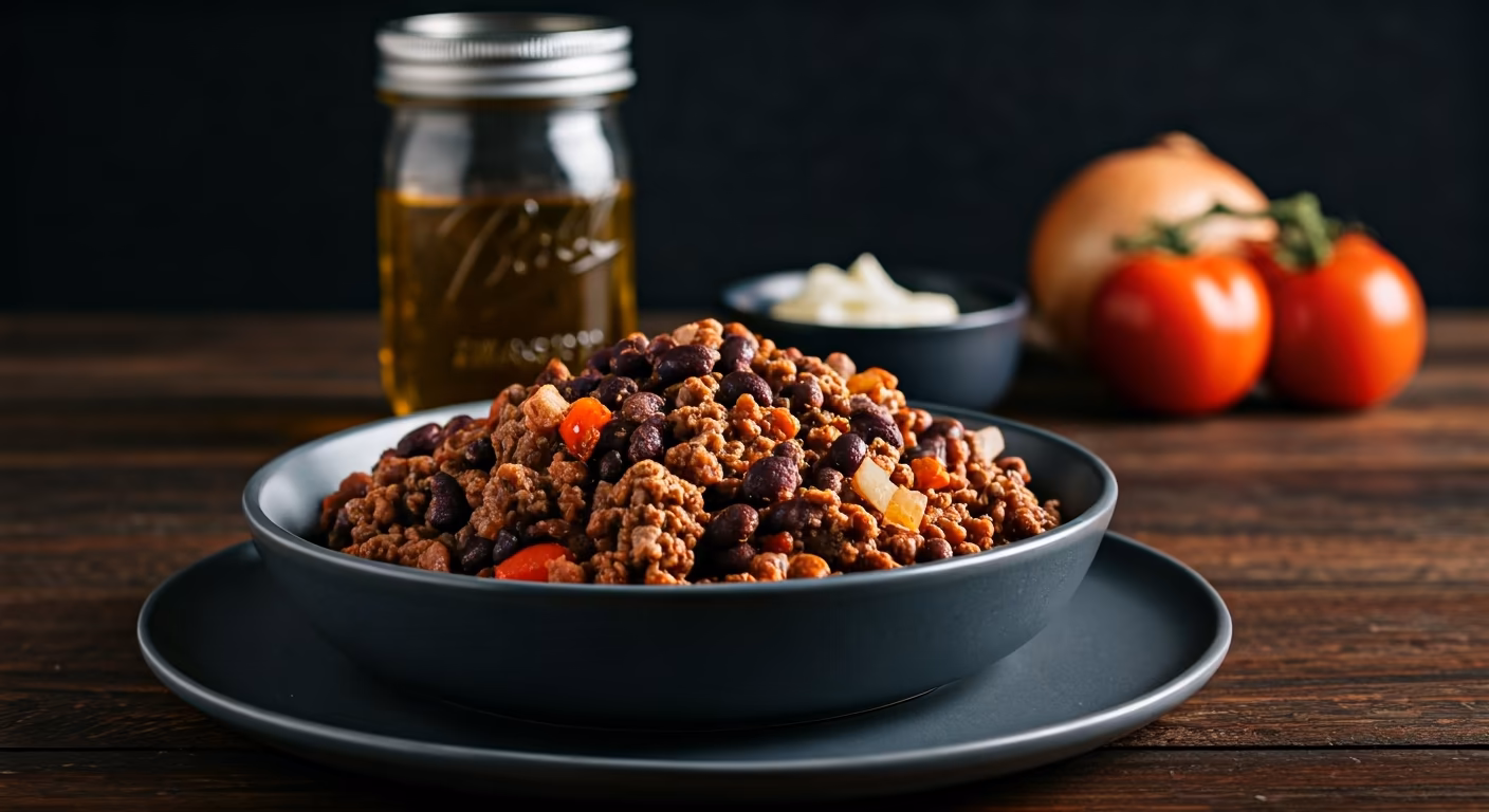 Spicy Beef and Black Bean Chili recipe - delicious medium difficulty in Comfort Food category
