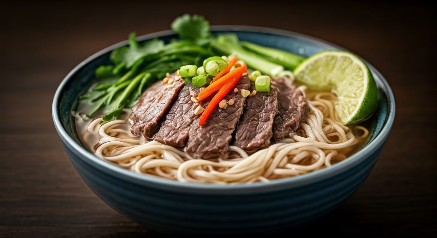 Vietnamese Beef Pho Noodles recipe - delicious medium difficulty in Noodles category