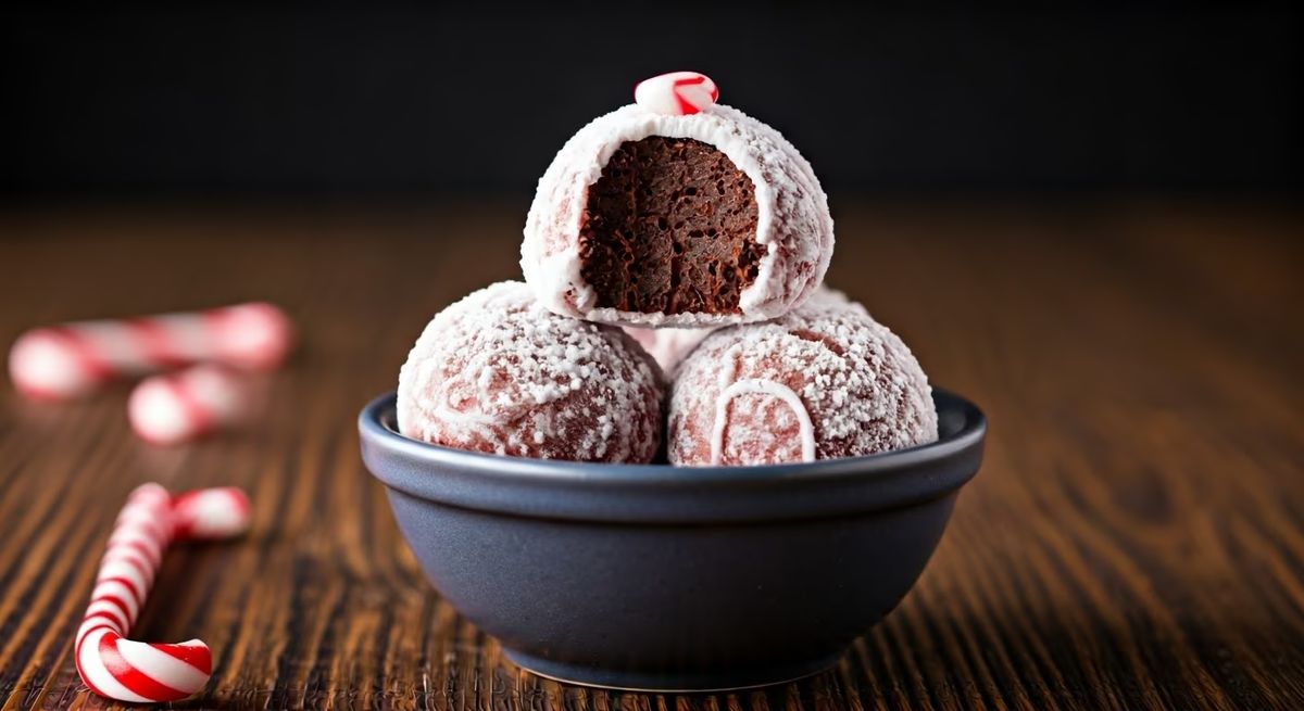 Peppermint Chocolate Truffle Bites recipe - Other medium difficulty dish