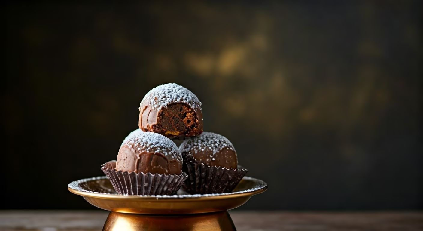 Sparkling Champagne Truffles recipe - delicious medium difficulty in Holiday Recipes, Desserts category