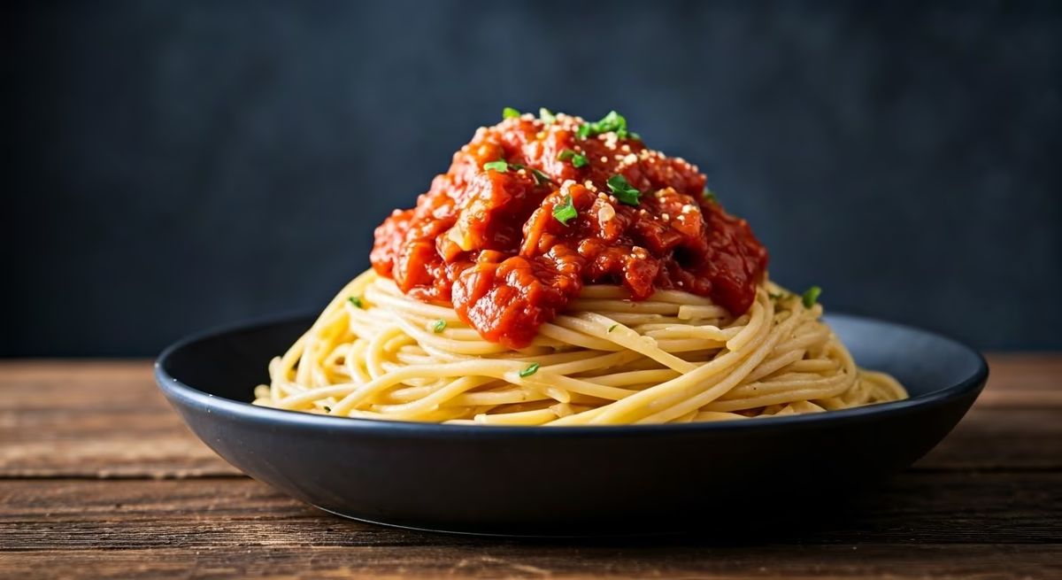 Feta Marinara Pasta recipe - Italian easy difficulty dish