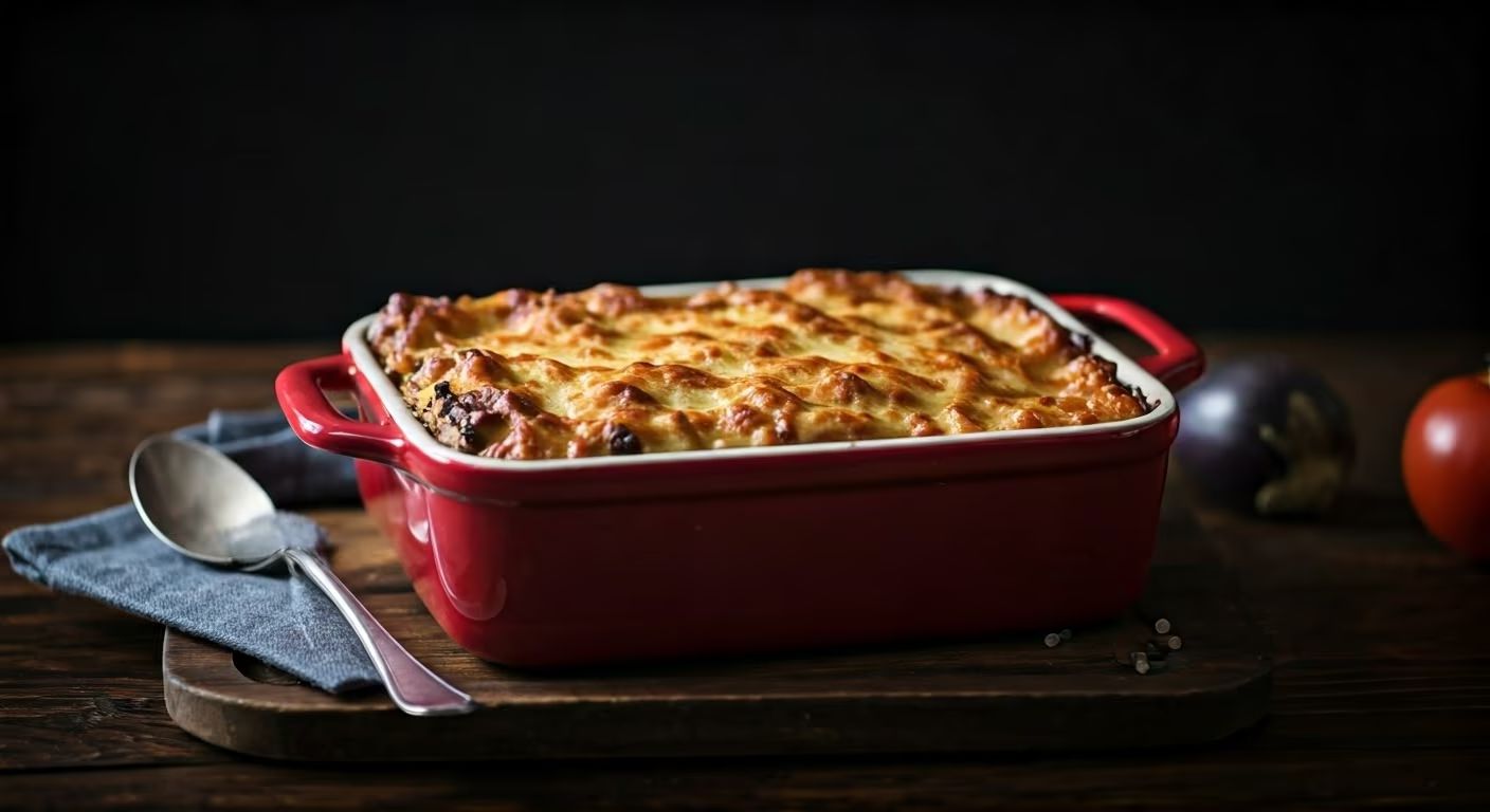 Lamb and Eggplant Moussaka recipe - delicious medium difficulty in Comfort Food category
