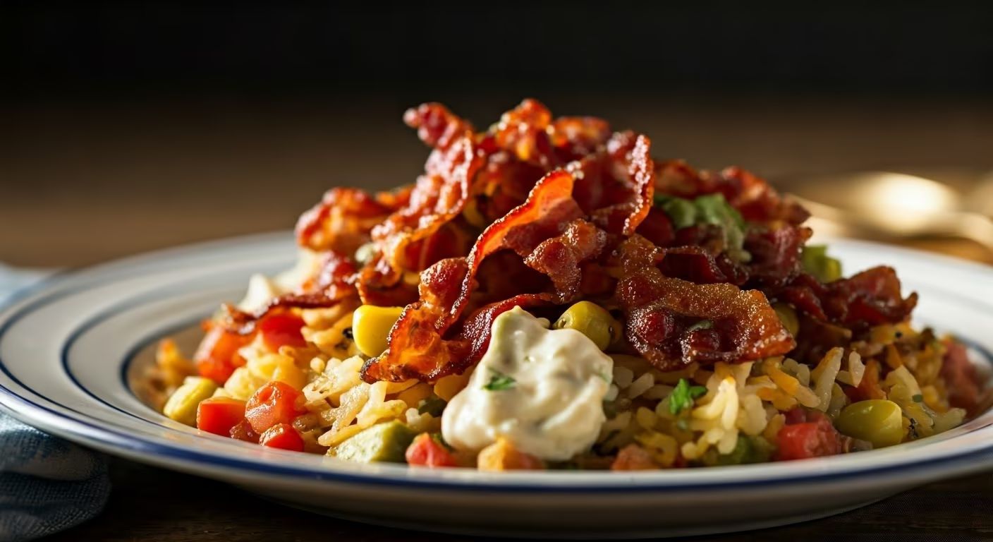 Bacon Lovers' Breakfast Hash recipe - American medium difficulty in Brunch, Breakfast category