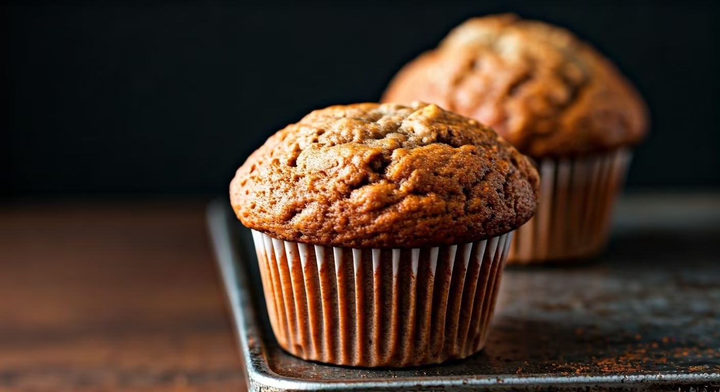 Spiced Apple Cinnamon Muffins recipe - delicious medium difficulty in Breakfast, Baking category