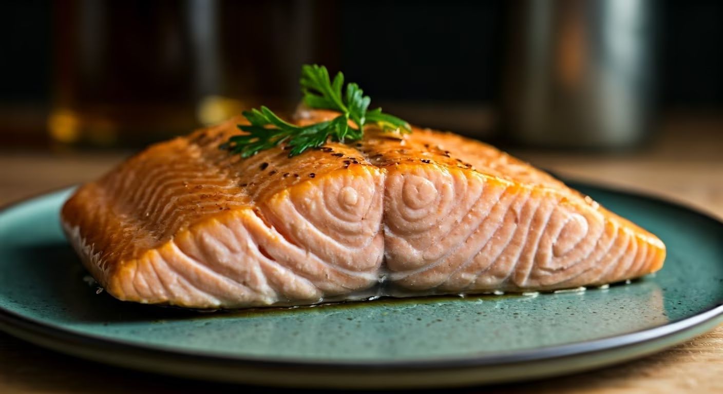 Irish Whiskey Glazed Salmon recipe - delicious medium difficulty in Seafood category