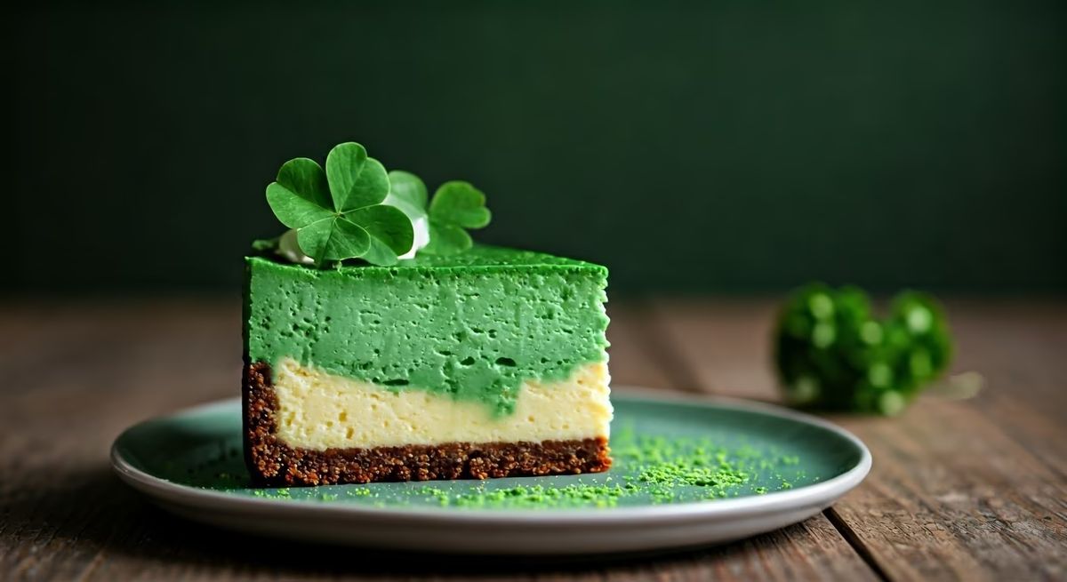 Irish Clover Cheesecake recipe - Other medium difficulty dish