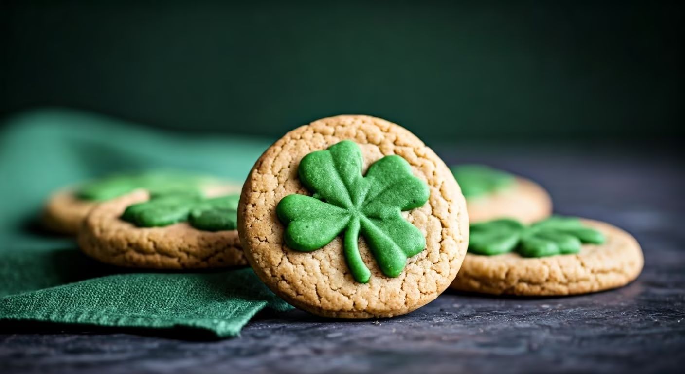 Irish Shamrock Cookies recipe - delicious medium difficulty in Desserts category