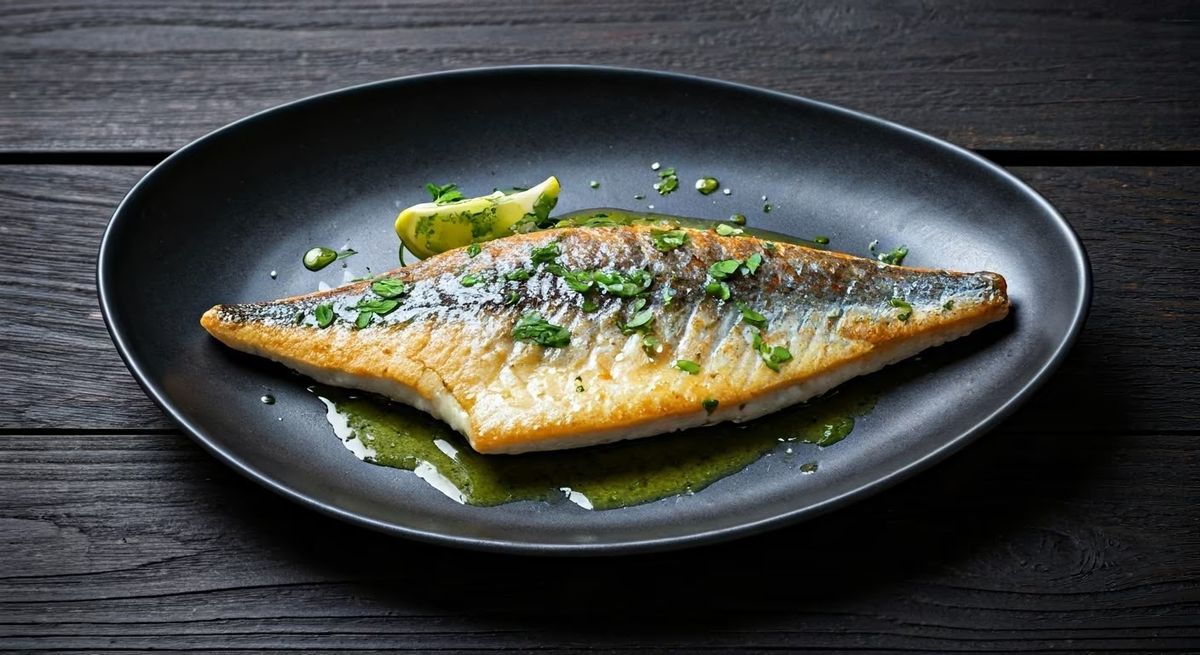 Crispy Pan-Fried Flathead with Lemon Herb Butter recipe - American medium difficulty dish