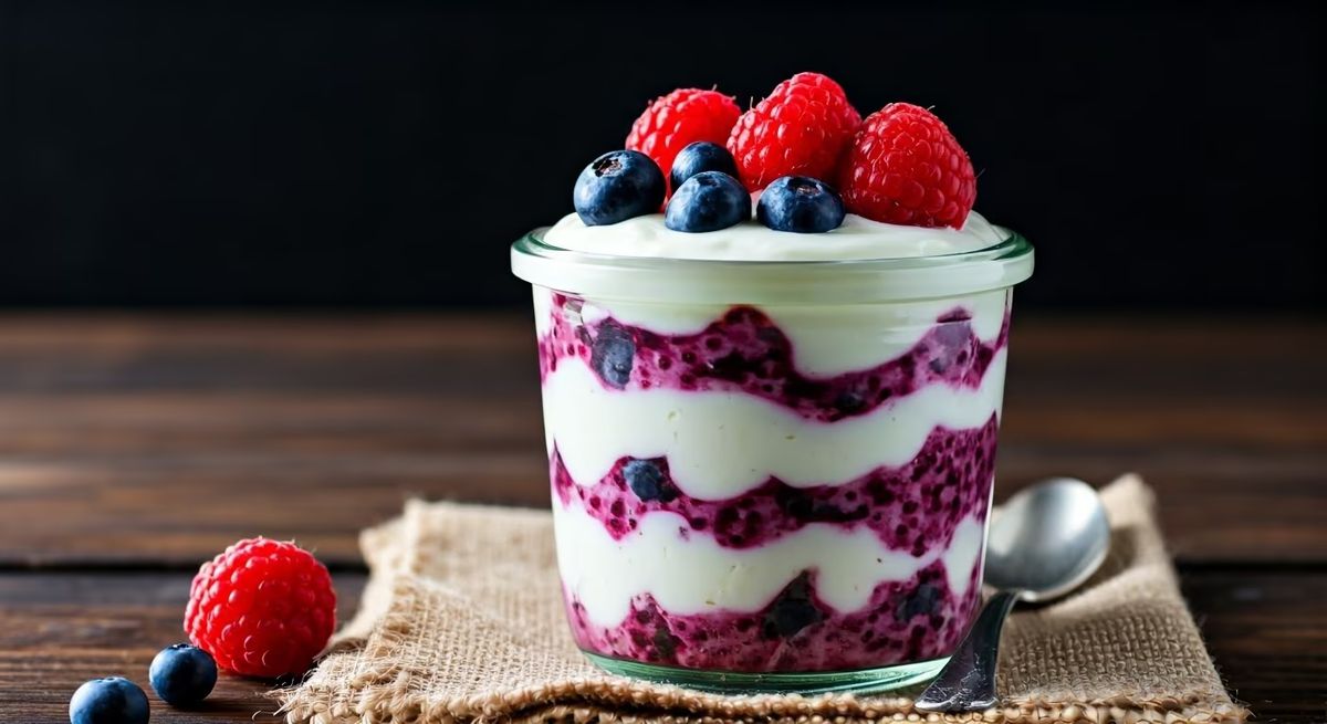 Creamy Berry Yogurt Parfait recipe - Other easy difficulty dish