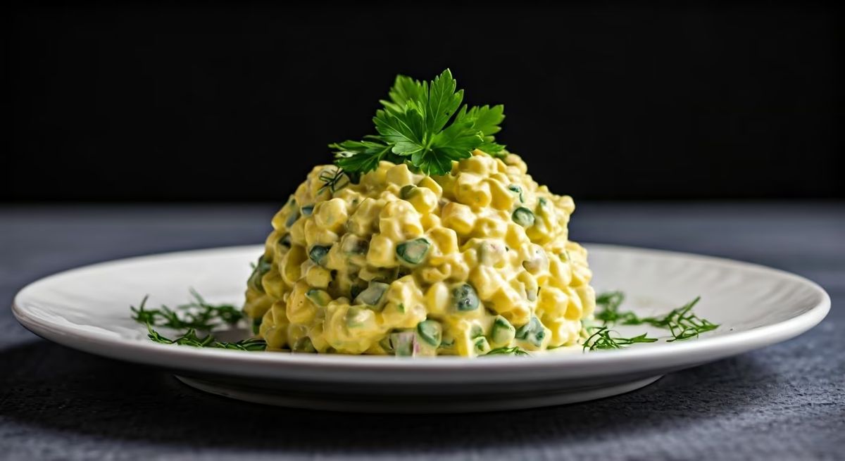 Herbed Egg Salad Delight recipe - American easy difficulty dish