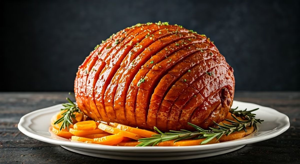 Honey Glazed Easter Ham recipe - American medium difficulty dish