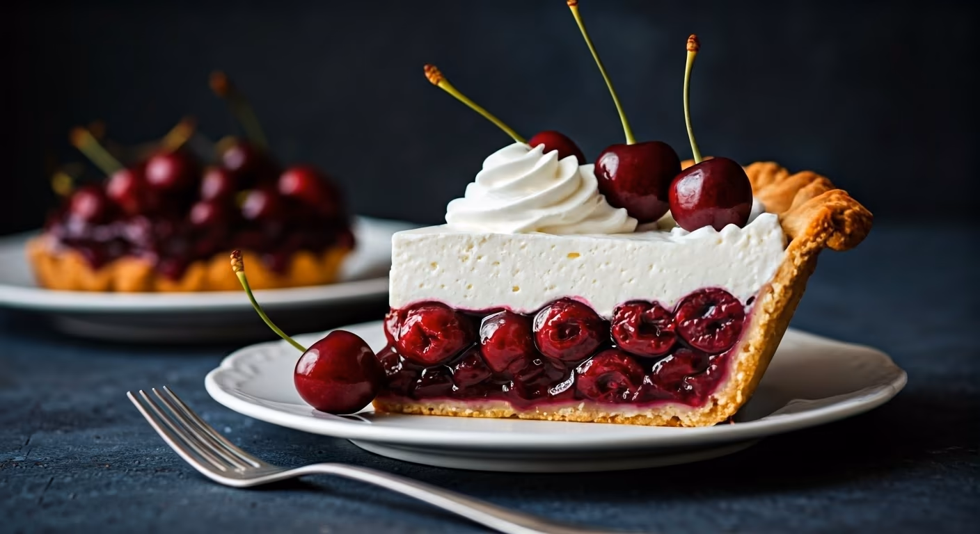 Decadent Cherry Dream Pie recipe - delicious medium difficulty in Pie category