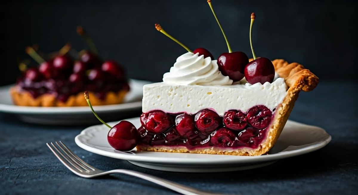 Decadent Cherry Dream Pie Recipe @ TotallyChefs