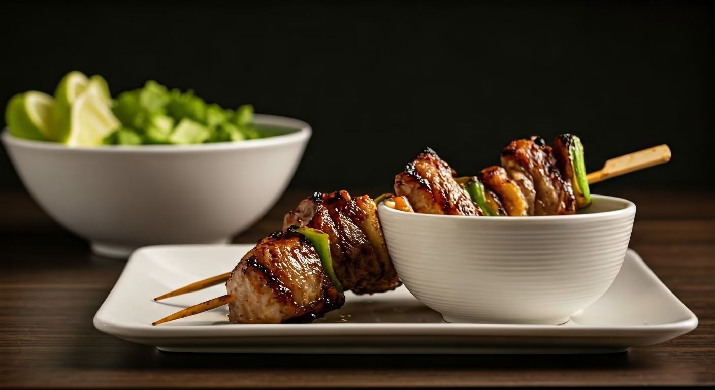 Grilled Hawaiian Huli Huli Skewers recipe - Other medium difficulty in Grilling category