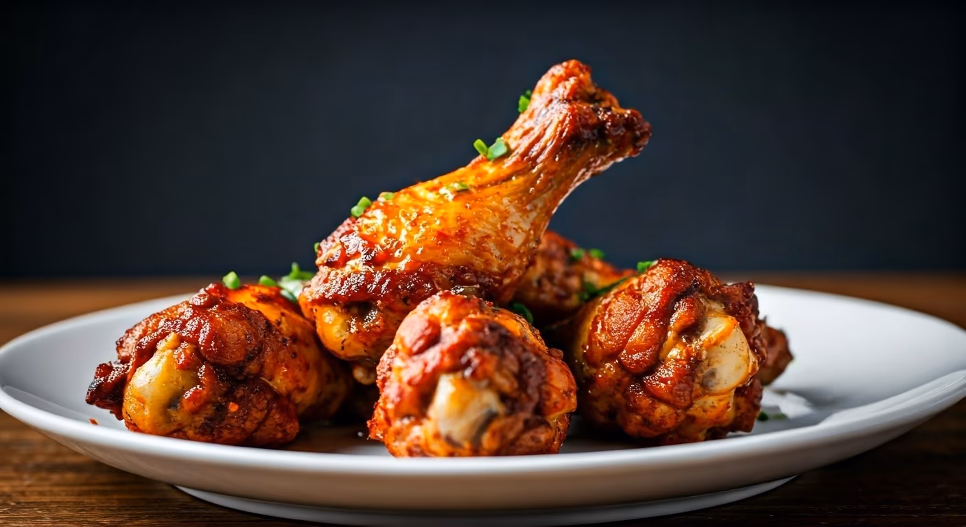 Spicy Dry Rub Chicken Wings recipe - delicious easy difficulty in Appetizers category
