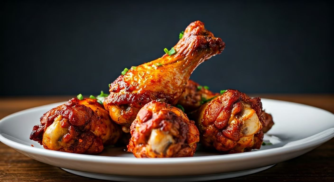 Spicy Dry Rub Chicken Wings recipe - delicious easy difficulty in Appetizers category