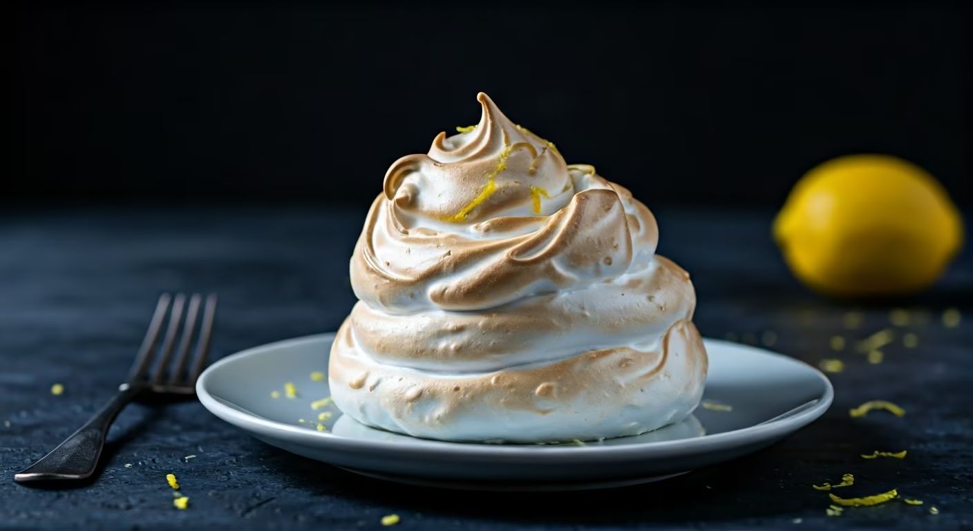 Lemon Zest Meringue Clouds recipe - delicious medium difficulty in Baking category
