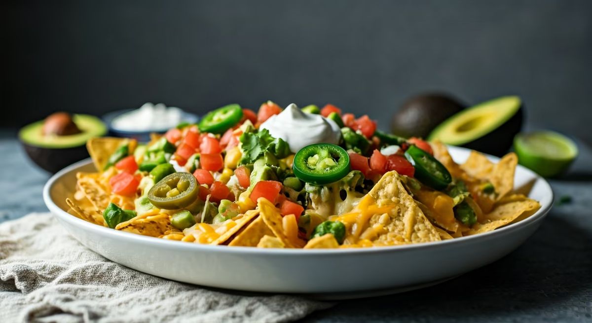 Midnight Delight Nachos recipe - Mexican easy difficulty dish