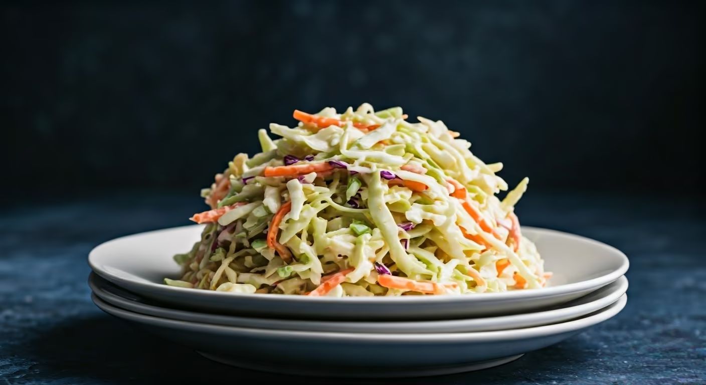 Crunchy Southern Coleslaw recipe - delicious easy difficulty in Side Dishes category