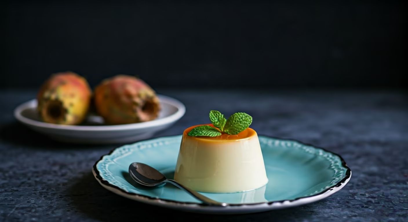 Prickly Pear Panna Cotta recipe - Other medium difficulty in Vegetarian category
