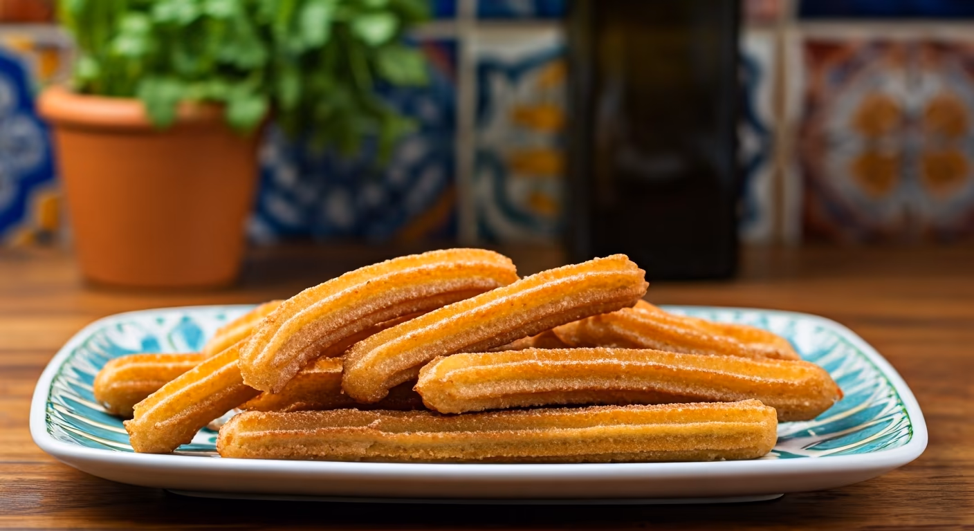 Caramelized Banana Churro Bites recipe - Mexican medium difficulty in Street Food, Healthy Meals, Ethnic Dishes category